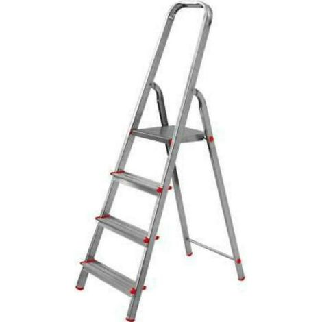 Échelle domestique en aluminium 4 gradini 1500187