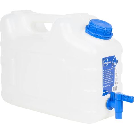 Teenpull – Wasserbehälter mit Hahn Transparent 10 L Kunststoff (1/5)