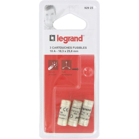 Cartucho doméstico con indicador y testigo de fusión 10 25,8 x 10,3 3