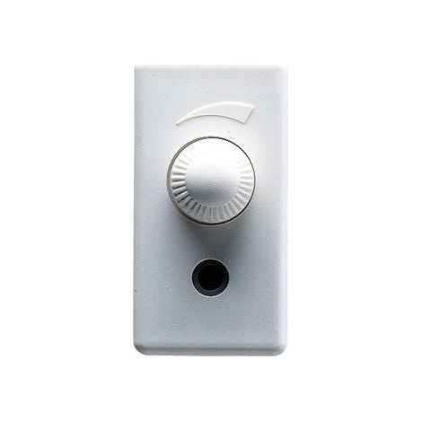 regolatore elettronico rotativo luminoso 'system' 230v 50/60 hz - bianco