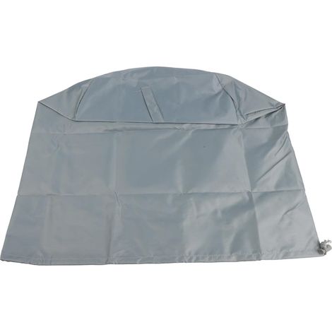 Housse de protection contre la poussière pour aspirateur humide et sec, Oxford 210D, imperméable, protection UV, accessoire d'atelier, 41 x 53 cm (gris, 41 x 53 cm) (1/5)