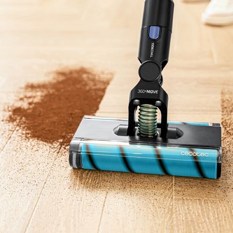 Cecotec Aspirateur Balai sans Fil Conga Rockstar 5500 Hurricane Twice. 3 en 1, Cyclone Parallèle, 630 W, 30 kPa et 180 aW (1/4)
