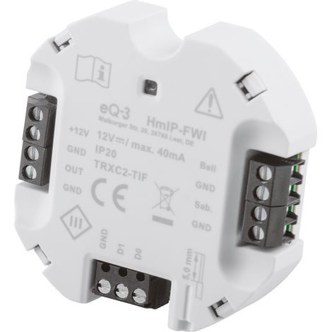 Homematic IP HMIP-FWI Interface domotique blanc (1/5)