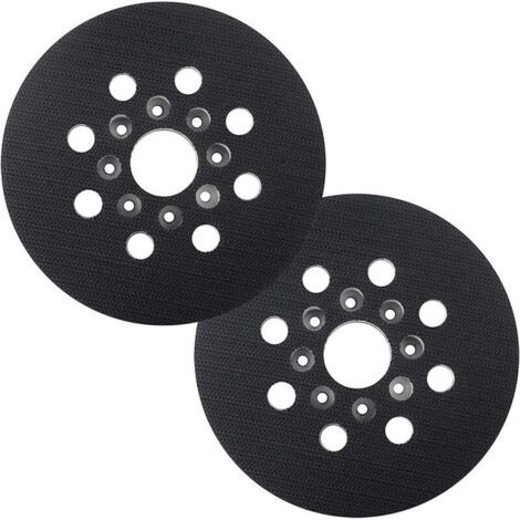 Pair Lntyq 125 mm Plateau de ponçage Compatible avec Bos-ch PEX 220 A,GEX 125-1 AE,PEX 220 AE, Skil 7402/7490,2 pièces