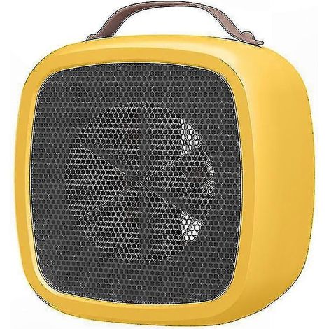 Mini chauffage électrique compact à thermostat, radiateur portable sur batterie pour bureau et domicile (1/3)