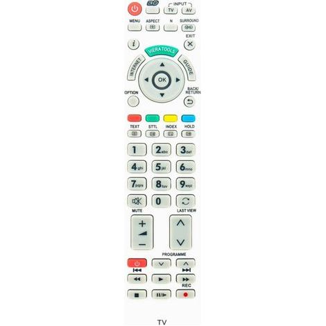 N2QAYB000785 Replacement Remote Control for Panasonic LED LCD TV TX-L42ET5EW TXL42ET5EW TX L42ET5EW (1/4)