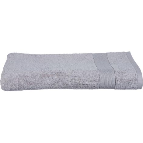 Badetuch Essentiel - Baumwolle 450 g/m² - maulwurfsgrau 100 × 150 cm