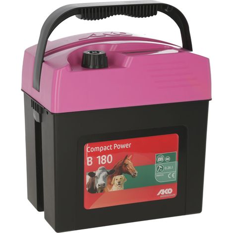 AKO Compact Power B180 Weidezaungerät, 9V, Pink