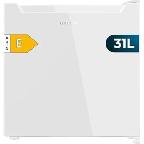 Cecotec Mini Fridge Bolero CoolMarket TT 31 Dual White E, Class E, 31 L, Dual Fonction, Transformable en réfrigérateur ou en congélateur, Température réglable, Plateau intérieur amovible, Mécanique Co (1/5)