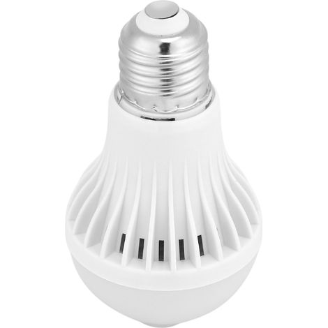Ampoule LED E27 5W avec détecteur de mouvement infrarouge PIR intelligent (1/5)