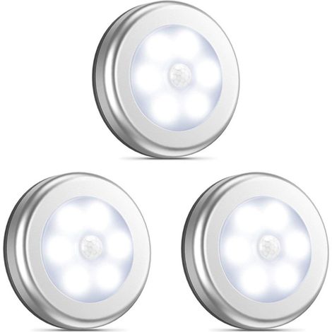 Lampe à induction corporelle LED (6 diodes électroluminescentes) pour placard, couloir, toilettes, éclairage intelligent pour la maison (1/5)