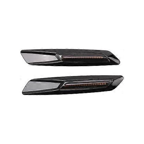 Stück LED-Blinker mit Katzenmotiv, dynamische Seitenmarkierungsleuchten für BMW E60, E61, E81, E82, E88, E90, E91, E92 (1/5)