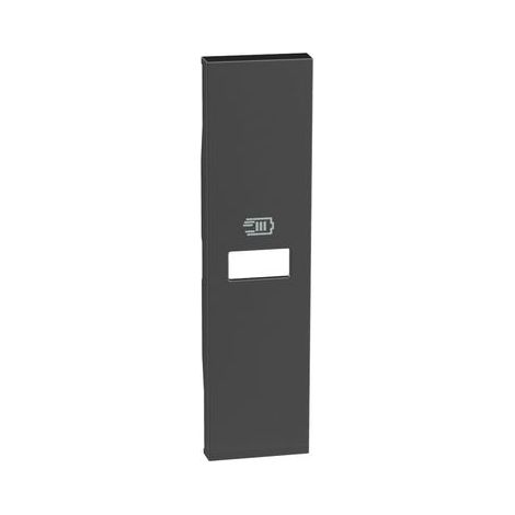 Housse noire pour chargeur USB 1 module Bticino Living Now KG11C (1/2)