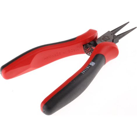 Pince à bec rond RS PRO, L. (hors tout) 130 mm ( Prix pour 1 )