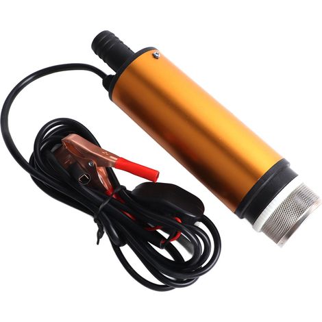 Pompe de transfert de carburant 24V en alliage d'aluminium, électrique auto-amorçante pour diesel, bateau et voiture (1/5)