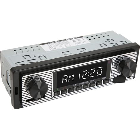 Autoradio 2 DIN Bluetooth MP5 USB Lecteur Multimédia 92dB 4 Ohm 150-20000Hz Écran Tactile Kit Mains Libres avec Télécommande Universel (1/5)