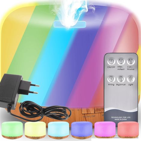 Umidificatore d'aria, diffusore di aromi, lampada da notte 300 ml (1/5)
