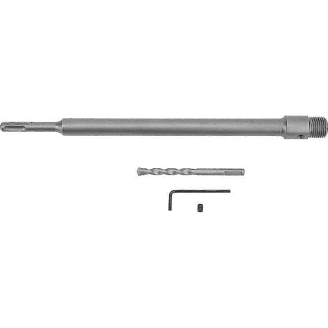 Adaptateur pour foret à noyau creux électrique, tige ronde, perforateur à percussion, tige de connexion 330 mm (1/3)