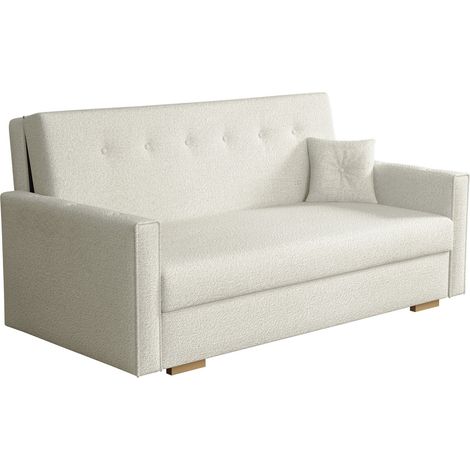 Sofá cama Caelrin IV, Coral 15, Almacenaje, 0, 85x173x100cm, Muebles ya montados