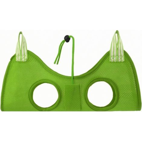 Hamac Toilettage Sûr, Vert, Size to 14 (1/5)