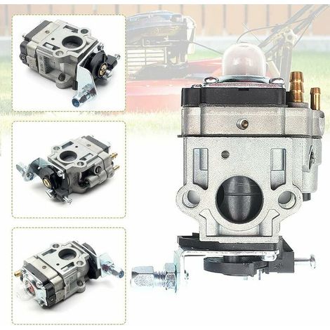 Carburatore 15 mm per motori a benzina, accessorio di ricambio per tosaerba e decespugliatrici: adatto ai modelli 22-36 cc. (1/3)