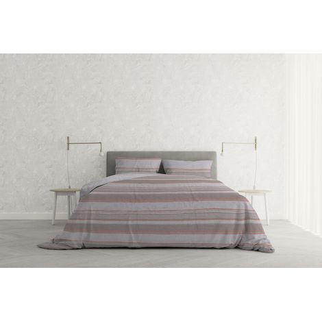 Parure Housse de Couette Athena Damour Rose Double (1/4)