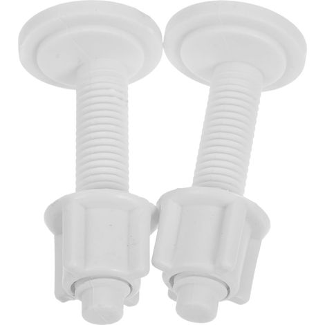 Boulons D'expansion pour Siège de Toilette, Fixation Pp Blanche (1/5)