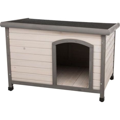 Natura - Casa para perros - Clásica con techo plano (1/3)