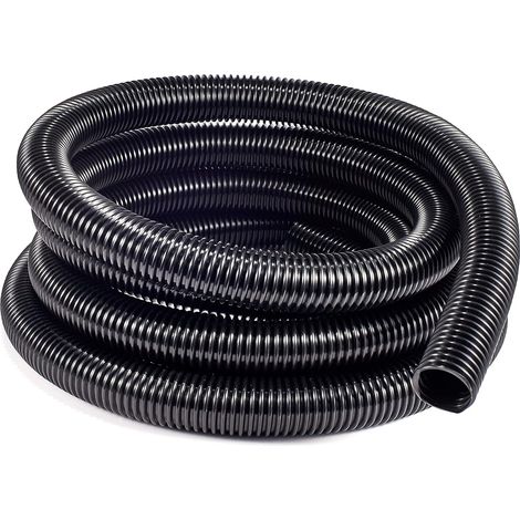 Manguera flexible espiral de descarga de 5 m y 36 mm, color negro. (1/3)