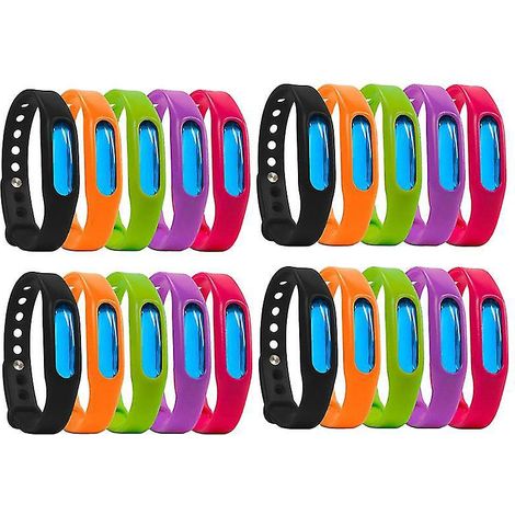 Bracelet anti-moustiques (20 pièces)