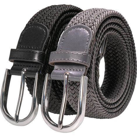 Ceinture élastique tressée extensible pour hommes