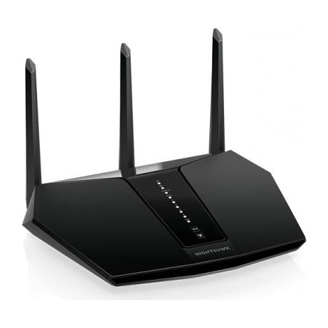 Router WiFi 6 Netgear Nighthawk RAX30 con velocit� fino a 2400 Mbit/s, 4 porte Gigabit Ethernet, Nero (1/4)