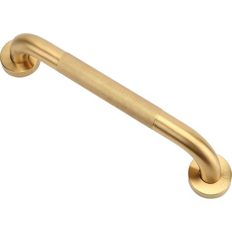 Barre D Appui Pour Douche - Acier Inoxydable 304 - 30,5 Cm - Diamètre 31,8 Mm - Surface Anti-dérapante - Noir - 2 Pièces (1/5)