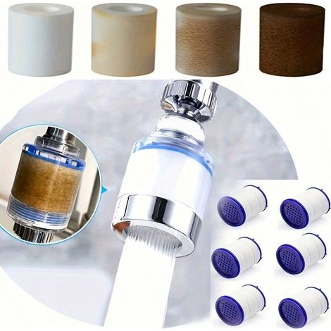 1 robinet de purification d'eau avancé, profitez d'une eau potable propre avec installation simple, ajustement universel, filtre remplaçable, pour maisons, hôtels, camping-cars (1/4)
