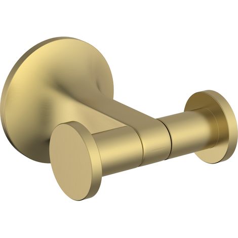 Ideal Standard La Dolce Vita - Gancho doble, oro cepillado T5504A2 (1/3)