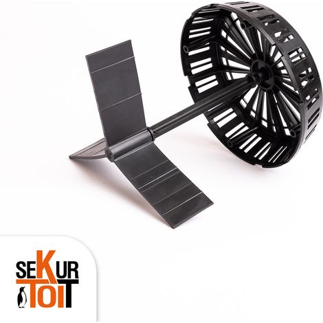 Crapaudine ronde - Toiture EPDM - SEKURTOIT (1/2)