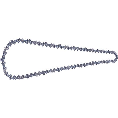 Chaîne en acier à gouge carrée de 50,8 cm (20 po), pas de 9,5 mm (3/8 po), calibre de 1,6 mm (0,063 po), 72 maillons d'entraînement, accessoire pour tronçonneuse (1/5)