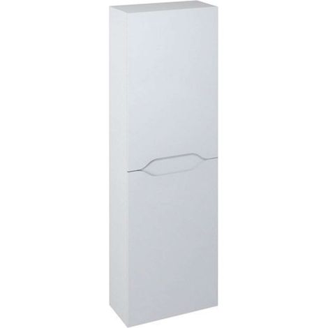 Sapho Wave - Armario 40x140x20 cm, 2 puertas, blanco WA250-3030