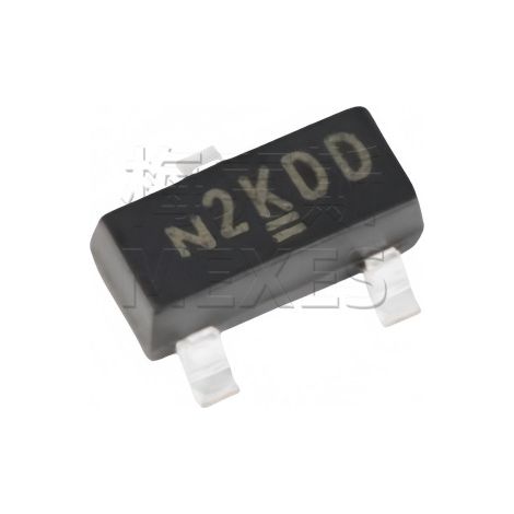 VISHAY SI2302CDS-T1-GE3 SOT-23 N-channel 20V/2.6A MOSFET chip electronic component, 5 units.