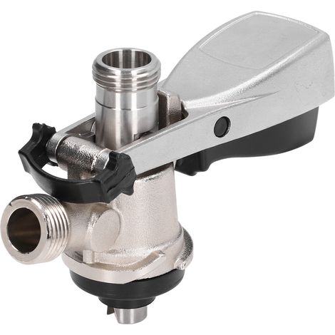 Connecteur fût bière type S filet mâle G5/8 laiton inox 304 distributeur robinet accessoire brassage bar restaurant (1/5)
