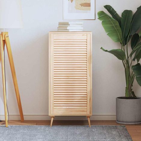 vidaXL Anta con Design a Lamelle 99,3x49,4 cm in Legno di Pino