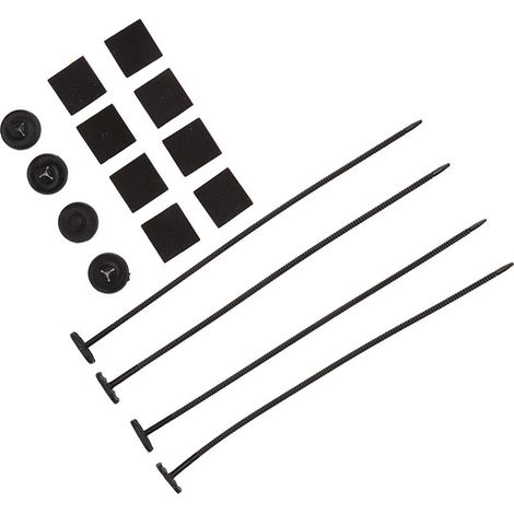 Lot de fixation radiateur : 2 attaches en caoutchouc pour ventilateurs électriques – Remplacement automobile et camion (1/5)