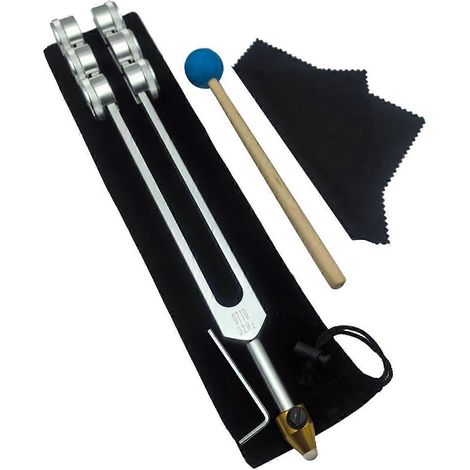 Stimmgabelset OTTO32HZ mit Sockelschrauben zur Heilung von Chakra und Geist (1/5)
