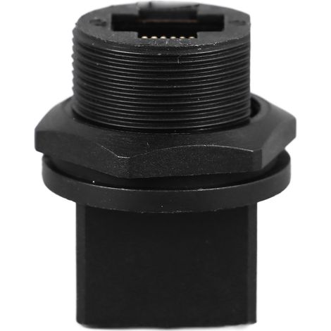 Connecteur RJ45 étanche IP67/IP68, double port réseau à filetage femelle, rotation à 180° (1/5)