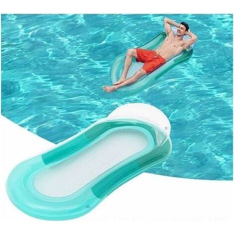 BUNTHAUS PA Hamac Flottant Gonflable Piscine Chaise Longue Lit Summer Exterieur Lac Adulte (1/4)