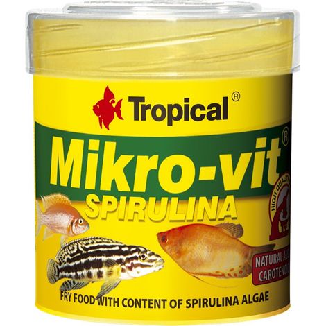 Spirulina Tropical Microvit 50ml/32g