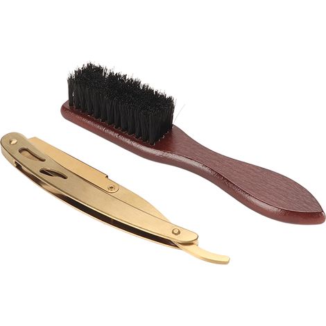 Support de Lame de Rasoir Barbe en Métal Multifonction Ergonomique pour Nettoyage et Soin de la Barbe (1/5)