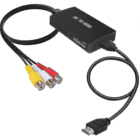 Convertisseur RCA vers HDMI, adaptateur composite vers HDMI compatible 1080p PAL/NTSC A Fiis (1/5)