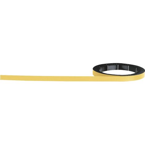 Magnetoplan magnetoflex-Band, gelb, 5 mm x 1 m