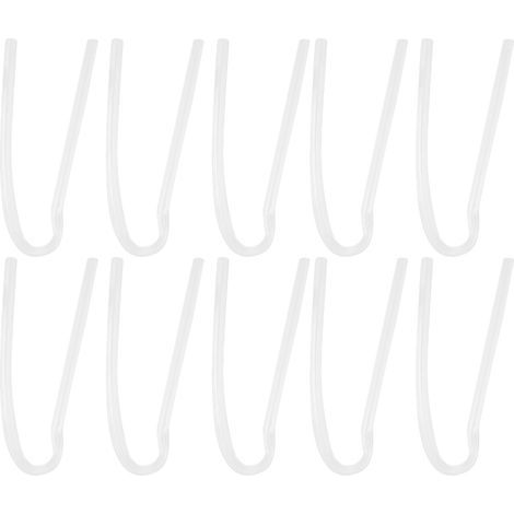 10 Pièces Tubes d'Aide Auditive Type R, Bouchons d'Oreille BTE pour Prothèses Auditives - Compatibles avec la Majorité des Appareils (1/5)